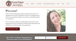 Desktop Screenshot of cathycress.com